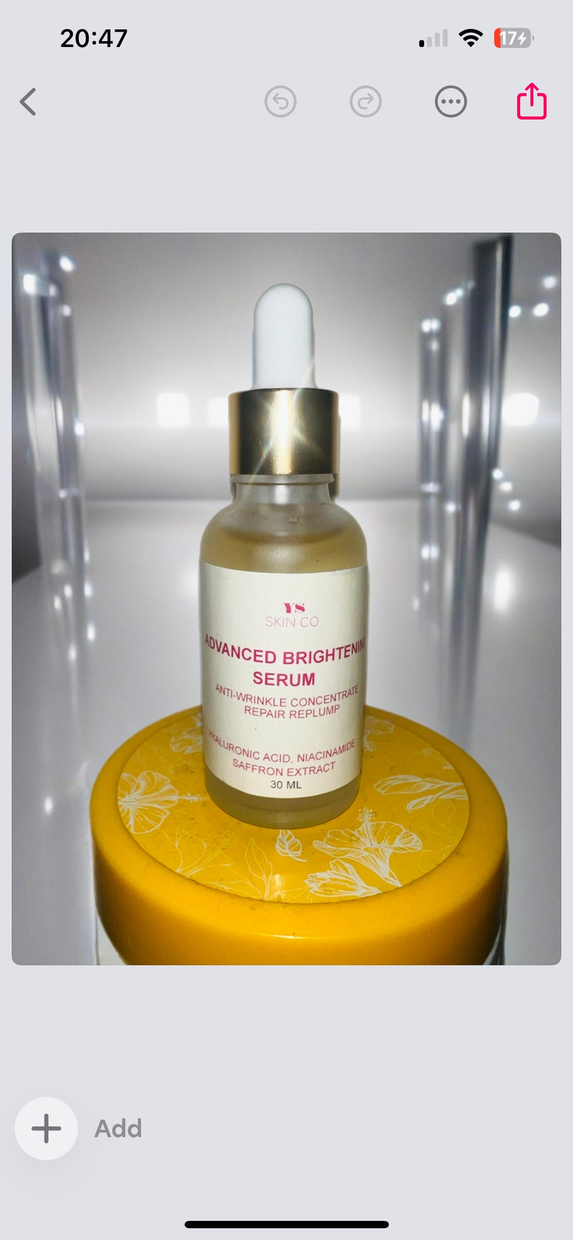 Advanced brightening serum